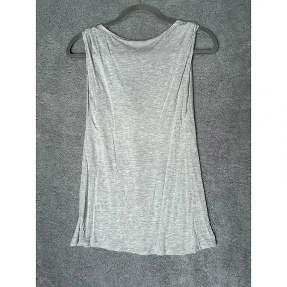 Banana Republic Women's Sweater / Tank Set Medium Ruffle Collar Orange Gray‎ - Picture 10 of 10